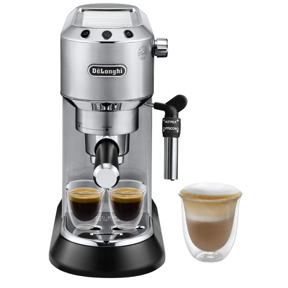 DeLonghi Dedica EC685 Espresso Machine. – Cworks