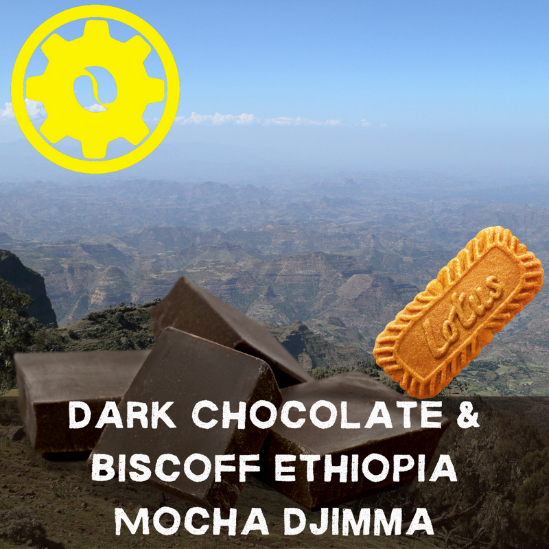 Dark Chocolate & Biscoff Ethiopia Mocha Djimma