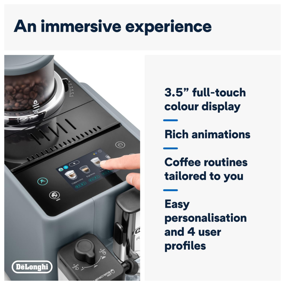 DeLonghi Rivelia Bean To Cup Coffee Machine – Cworks