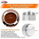 IKAPE Coffee Distributor & Hand Tamper (Various Sizes)