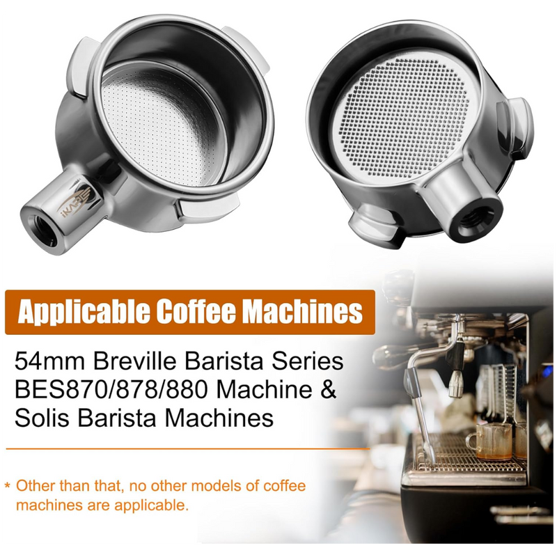IKAPE 54mm Bottomless Naked Portafilter