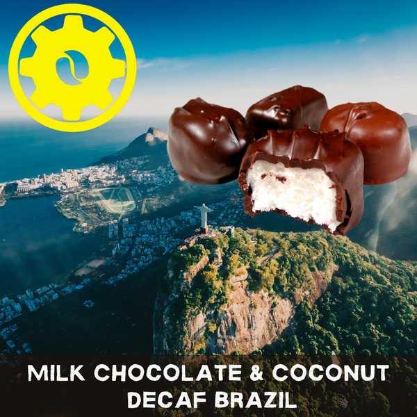 Milk Chocolate & Coconut Decaf Brazil